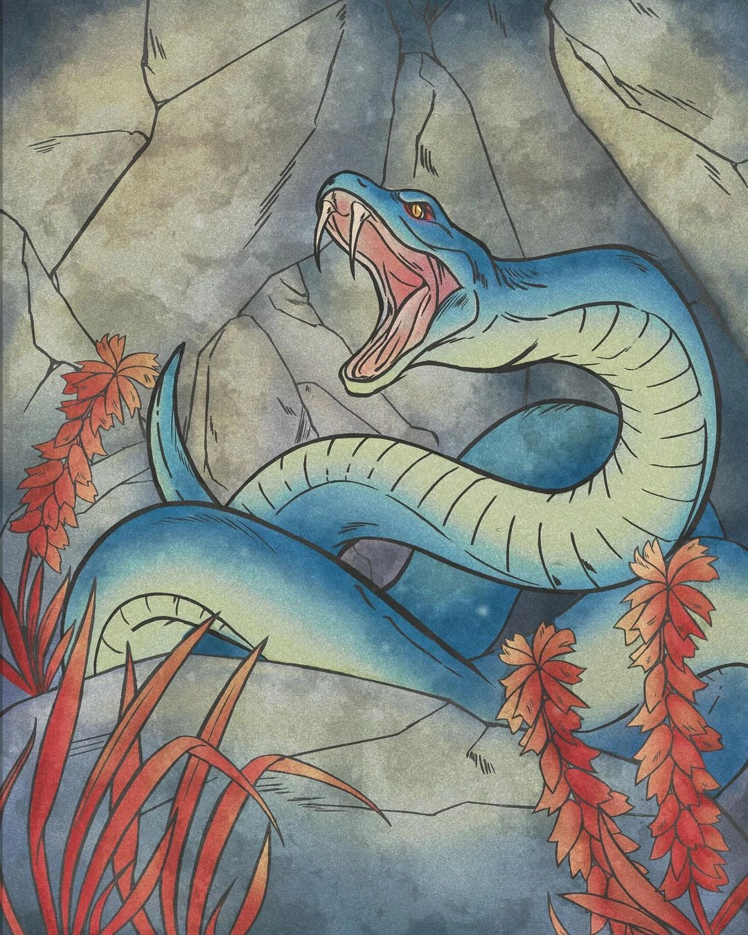 Ilustración de la baraja criatula